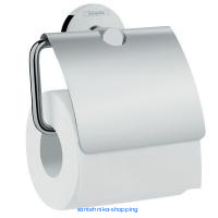 Купить Держатель туалетной бумаги Hansgrohe Logis Universal с крышкой, хром (41723000)