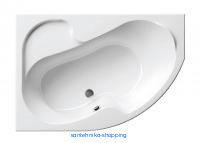 Ванна акриловая Ravak ROSA 140x105 левосторонняя, белая (CI01000000)