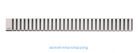 Решетка для душевого лотка Alcadrain нержавеющая сталь глянцевая (LINE-1150L)