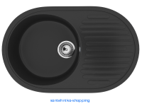 Мойка Ulgran U-107-344, ультра-черный