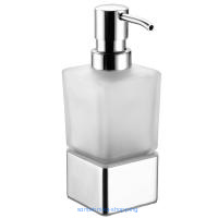Купить Дозатор жидкого мыла AZARIO RINA 200 мл. стеклянный настольный, хром (AZ-130C)