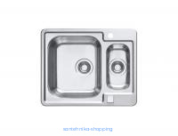 Мойка LINE MAXIM 50 FS SAT-90  615X505 1+1/2 в компл. с сифоном 1074346