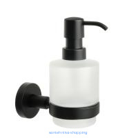 Дозатор жидкого мыла черный Fixsen Comfort  Black FX-86012