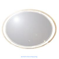 Зеркало AZARIO Alba 800х550 влагостойкое с подсветкой и диммером, с гравировкой (CS00063646)