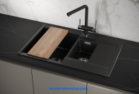 Мойки ESTETICA ES-7808, ТУРМАЛИН, кухонная мойка, кварц, ESTETICA