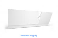Экран для ванны Метакам 1690х540х580 с откидными дверцами, белый (ЭОS_008835)