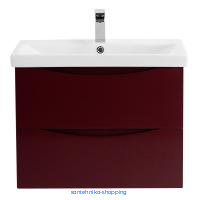 База под раковину подвесная BelBagno MARINO-CER-600-2C-SO-BRDL-P Bordo Lucido