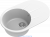 EWIGSTEIN Мойка RUND 50F  1-чаша+крыло 750*480мм иней арт.EW-R-50F иней