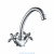 Смеситель DECOROOM DR53012 двуручный  для умывальника с поворотным изливом