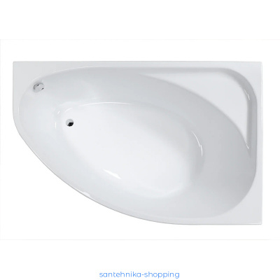 Ванна акриловая VAGNERPLAST HAPI асимметричная 170х110 см, правая, белая (VPBA170HAP3PX-04)