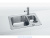 Мойка LINE MAXIM 50 FS SAT-90  615X505 1+1/2 в компл. с сифоном 1074346