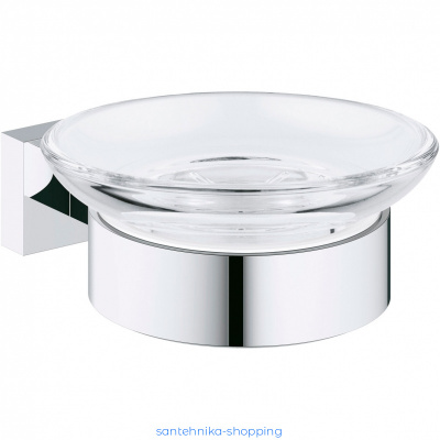 Купить Мыльница Grohe Essentials Cube, Хром (40754001)