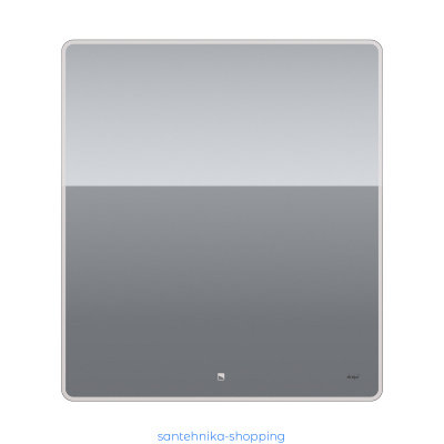 Зеркало POINT, 80x90 см, сенсорный выключатель, LED-подсветка