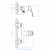 Смеситель DECOROOM DR21056 одноручный для душа Смеситель DECOROOM DR21056 одноручный для душа