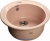 GRANFEST Мойка RONDO 520  1-чаша D-520мм светло-розовый арт.GF-