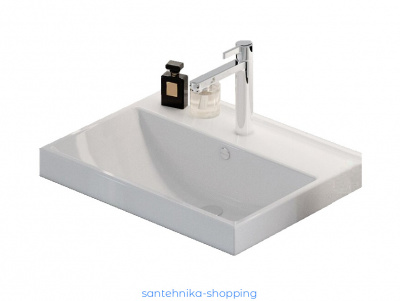 Раковина Sanita Luxe Fest 60, белая (FST60SLWB01)