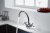 Смеситель DECOROOM DR54028 двуручный для кухни с высоким поворотным изливом Смеситель DECOROOM DR54028 двуручный для кухни с высоким поворотным изливом