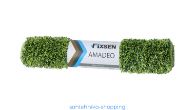 Купить Коврик для ванной Fixsen Amadeo 1-ый,  FX-3001F, зеленый, 50х70 см.