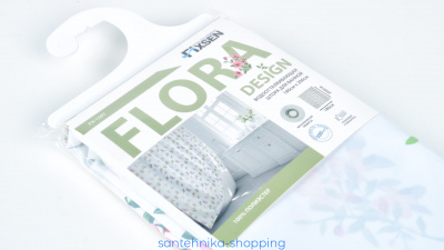 Купить Штора для ванной Fixsen Flora, FX-1507