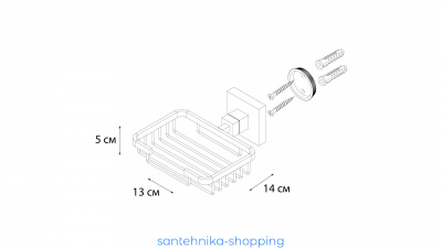 Купить Мыльница решетка Fixsen Metra FX-11109