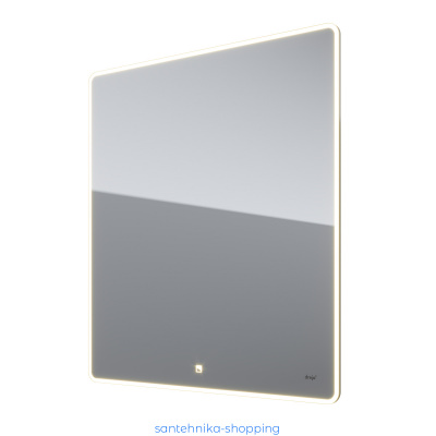 Зеркало POINT, 80x90 см, сенсорный выключатель, LED-подсветка