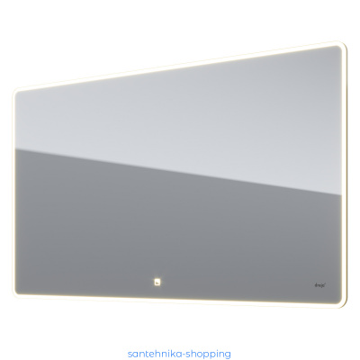 Зеркало POINT, 120x70 см, сенсорный выключатель, LED-подсветка