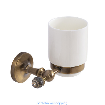 Купить Держатель стакана ART&MAX ANTIC CRYSTAL AM-E-2668SJ-Br