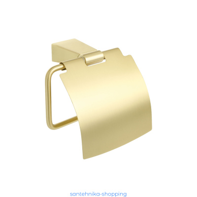 Купить Бумагодержатель с крышкой Fixsen Trend Gold, FX-99010