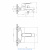Смеситель DECOROOM DR23036 одноручный  для ванны с коротким изливом