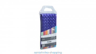 Купить Шторка для ванной Fixsen FX-3003P фиолетовая