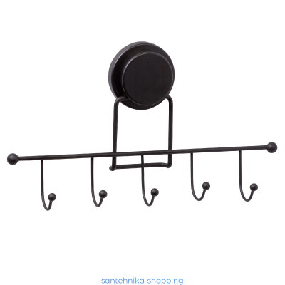 Купить Планка 5 крючков Fixsen Magic Black FX-45005-5