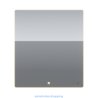 Зеркало POINT, 80x90 см, сенсорный выключатель, LED-подсветка