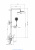 Душевая стойка BelBagno ANCONA ANCONA-DOC2FD-CRM Душевая стойка BelBagno ANCONA ANCONA-DOC2FD-CRM