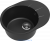 EWIGSTEIN Мойка RUND 45F  1-чаша+крыло 580*450мм антрацит арт.EW-R-45F антрацит