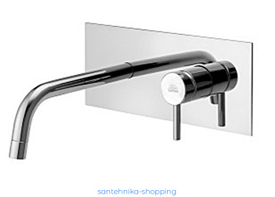 Смеситель для раковины Paffoni LIGHT встраиваемый, хром (LIG105CR)