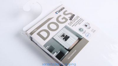 Купить Шторка для ванной Fixsen Dogs FX-2504, без колец