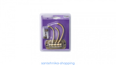 Купить Крючок поворотный тройной Fixsen Antik FX-61105C