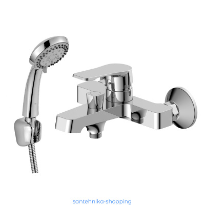 Смеситель DECOROOM DR23036 одноручный  для ванны с коротким изливом